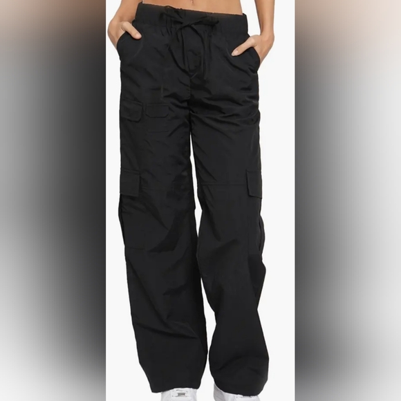 Pants - Nylon Cargo Pants Know One Cares